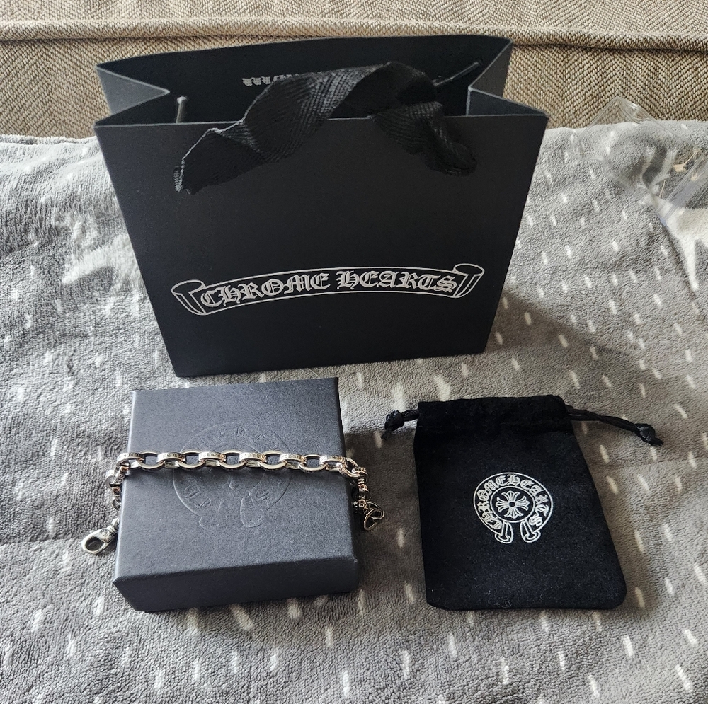 Chrome Hearts 20cm Bracelet w/ Box & Bag